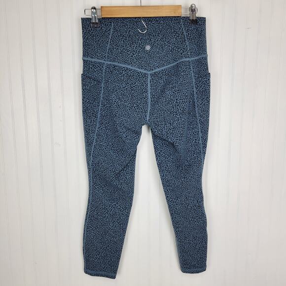 Athleta Salutation Stash II Textured Tights Size Medium - Picture 5 of 8